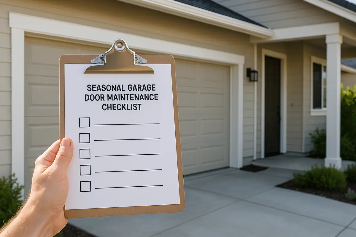 Seasonal Garage Door Maintenance Checklist: Keep Your San Jose Home Secure