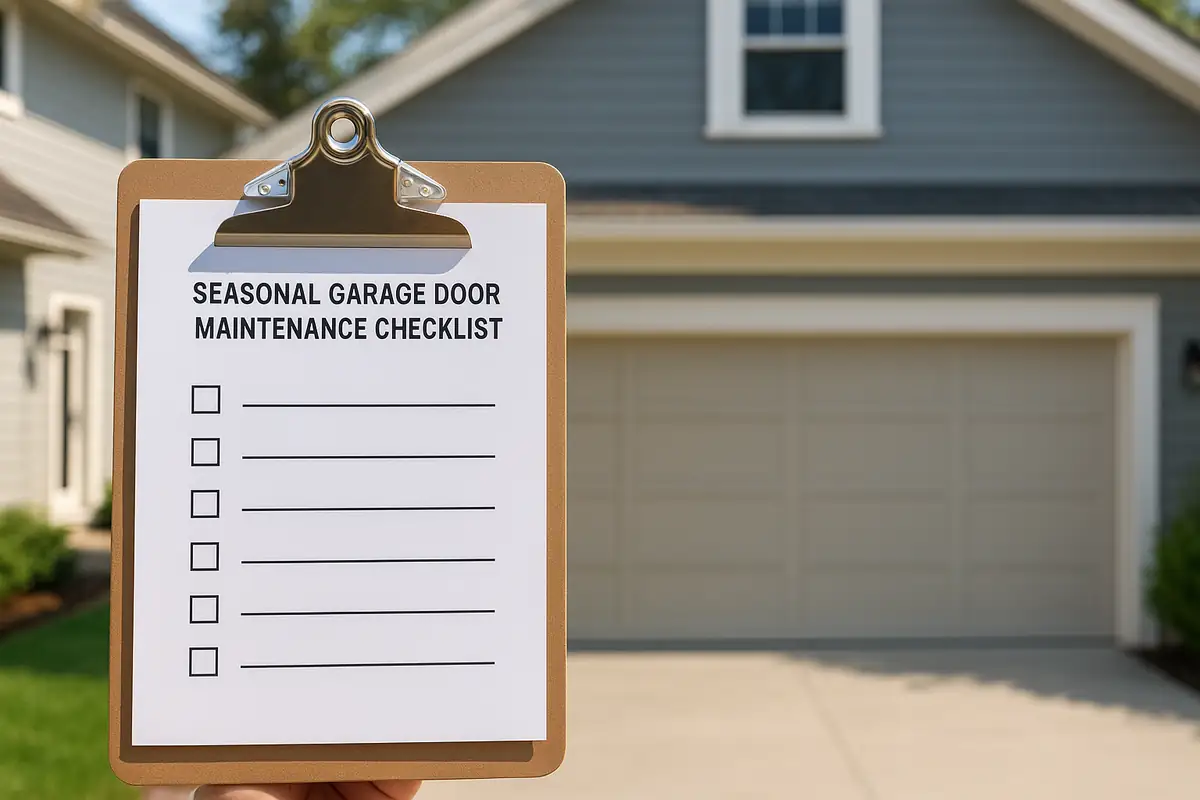 Seasonal Garage Door Maintenance Checklist by A & A Campbell Garage Door Repair