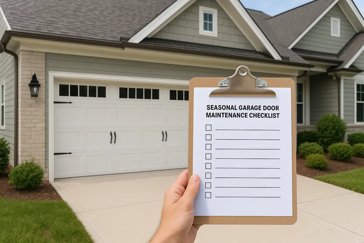 Seasonal Garage Door Maintenance Checklist by A & A Campbell Garage Door Repair